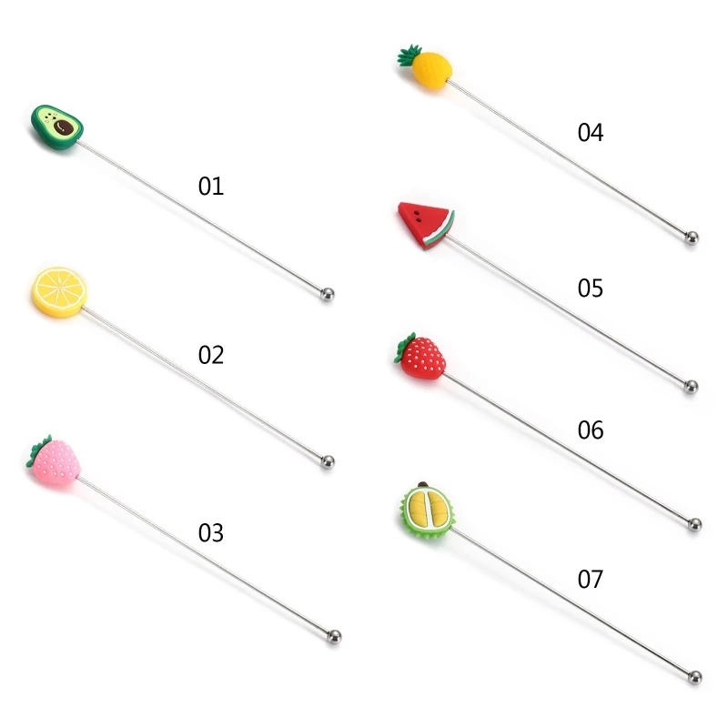 Hot Cold Drinking Stirs Beverage Stir Sticks Utensils 7 Styles for Bar Cafe Home