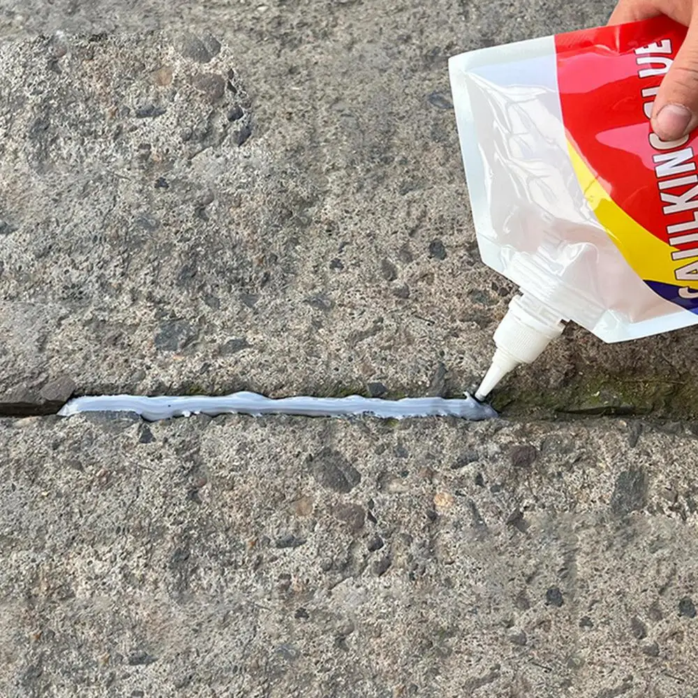 Description Picture 4 of itemConcrete Crack Repair Filler Concrete Filler Caulk Sealant Waterproof Caulk Adhesive Concrete Caulking Sealant Cement Crack