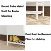 Entryway Shoe Bench with Flip Top Storage Space and 2 Drawers, forEntryway/Hallway 39.4in, Shoes Cabinets 6