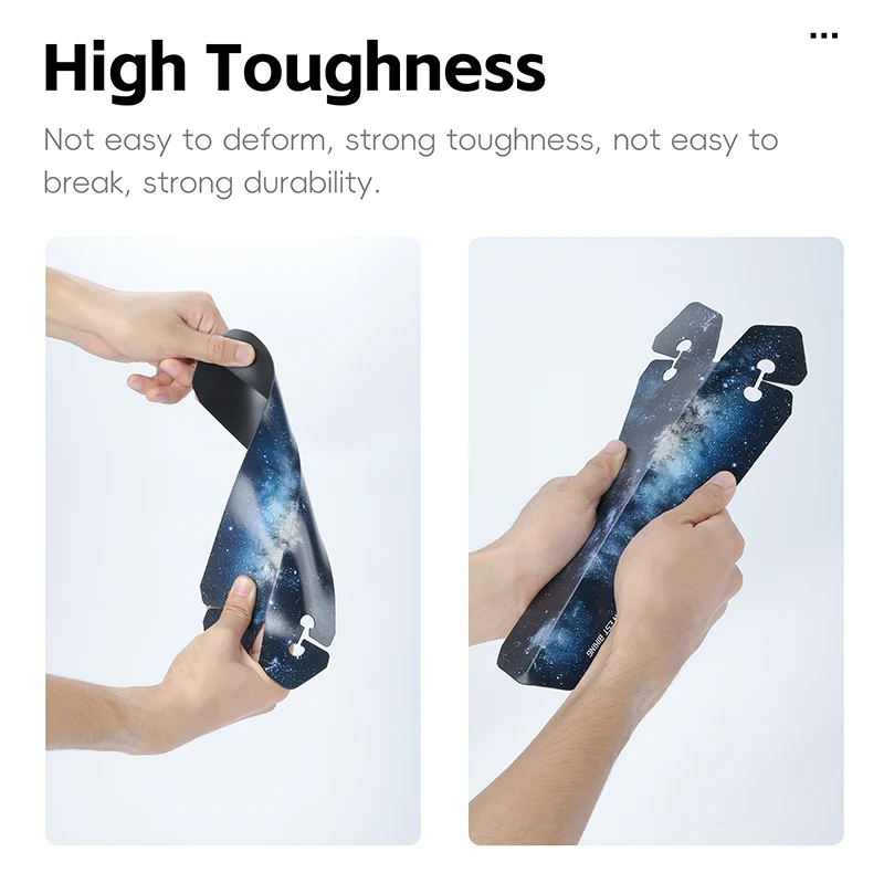 Bicycle Mudguard Fenders Flexible Lightweight MTB Bike Cycling Saddle Rear Mud Guards Tire Wheel Fenders Bike Parts Bicycle Fender
