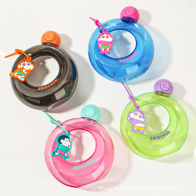 

New Straw Water Cup Kawaii Portable Children's Cold Water Bottle Cartoon Cute Large Capacity Beverage Cup Gift for Children