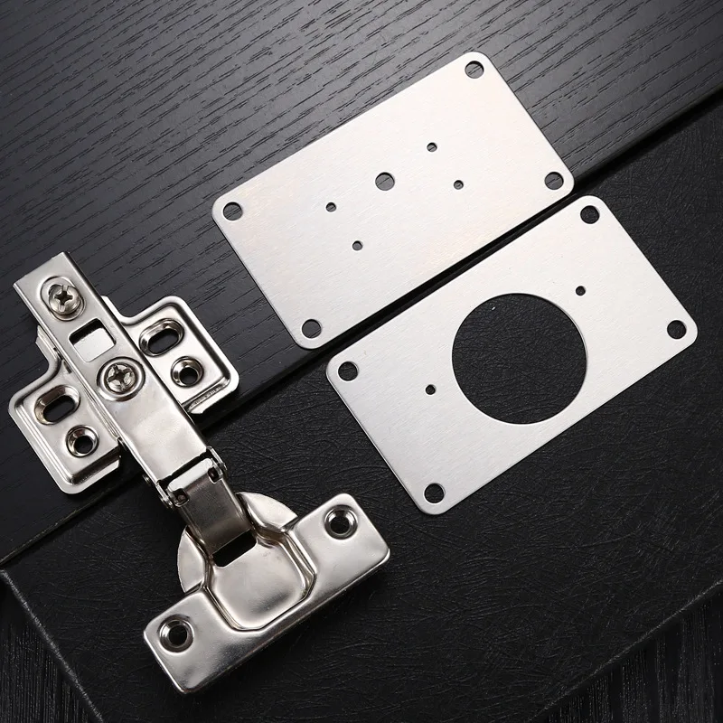 SULIUDAJI 4 Pezzi 90mm Staffa di Fissaggio con Viti per Gancio Soffitto Lampada a Sospensione Plafoniera per Lampada da Soffitto con Accessori Illuminazione Lampadario Argento Metallo