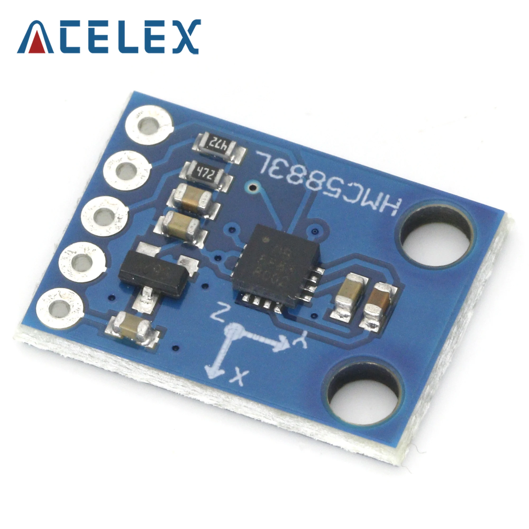Módulo Sensor Magnético GY-273 QMC5883L, Triple Eje, Para Arduino, 3V-5V, Pack De 3 Unidades