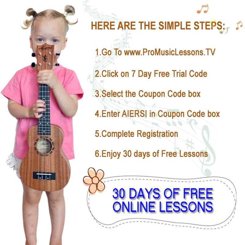 Ukulele Set Full Pack 21 Inch Soprano Spruce Mahogany ukulele With Dolphin Pineapple Design Ukelele Guitar With Bag Tuner Capo