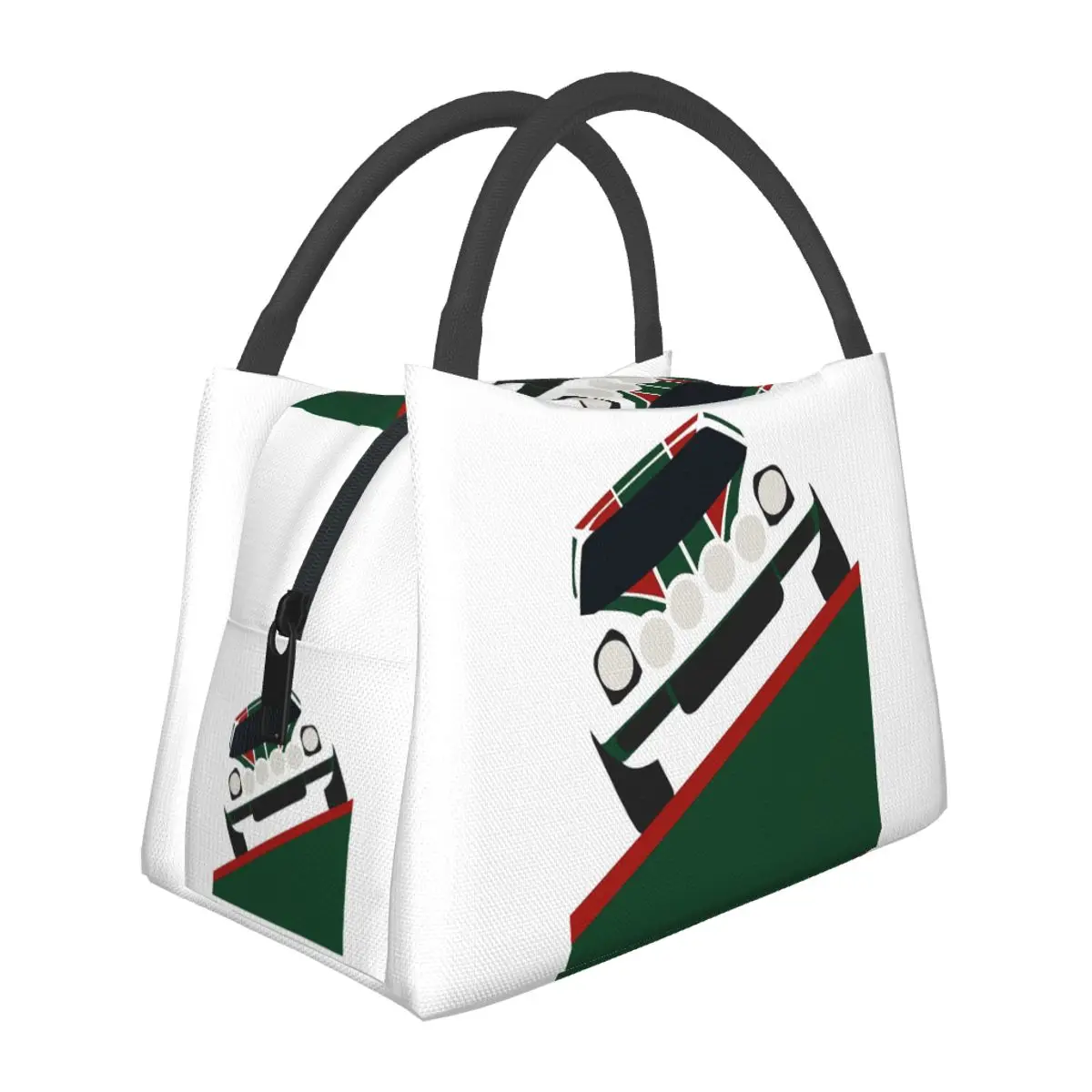 

Lancia Stratos Lunch Bags Insulated Bento Box Portable Lunch Tote Picnic Bags Cooler Thermal Bag for Woman Student Office
