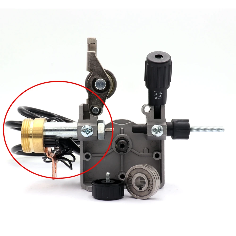 Euro Adaptor Connector for 15AK Mig Welding Torch MIG160 Wire Feeder Assembly