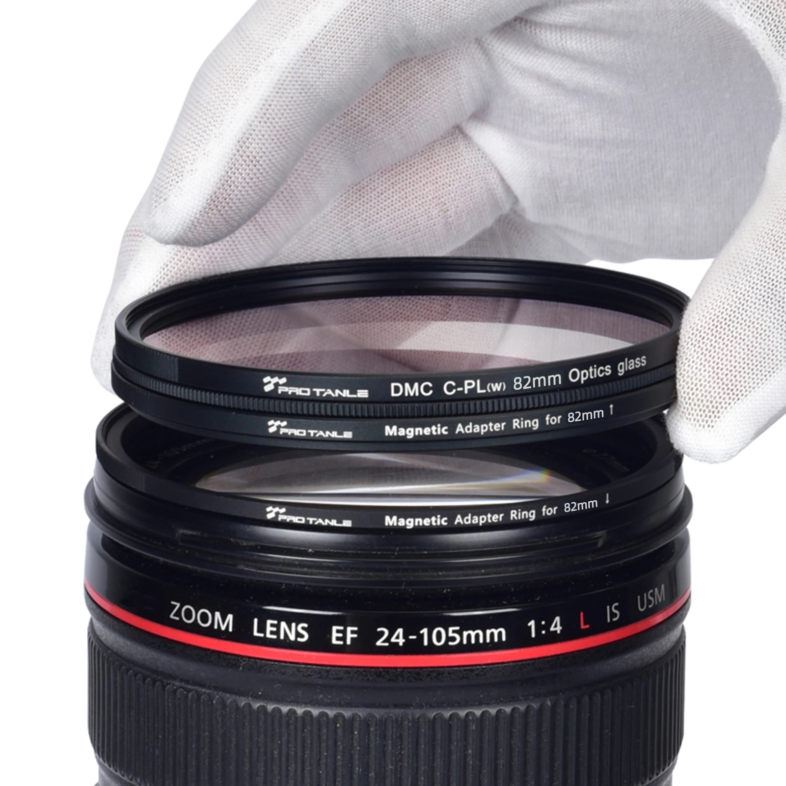 PRO TANLE Magnetic Filter Adapter Ring Kit 72mm Ring Adapter Filter and Lens Magnetic filter step up rings lens adapter lens filter adapter ring