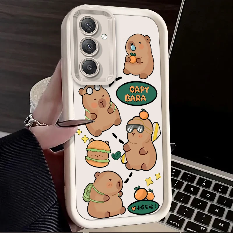 Capybara Soft Silicone Phone Case Cover