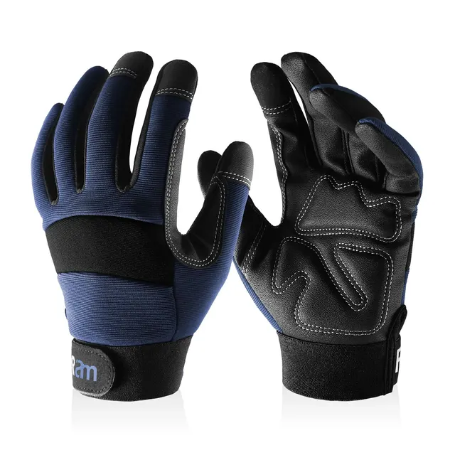 1 Pair High Dexterity Work Gloves for Men and Women - Touch Screen Compatible, Excellent Grip for Multipurpose Use 1 Pair High Dexterity Work Gloves for Men and Women - Touch Screen Compatible, Excellent Grip for Multipurpose Use