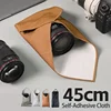 Dustproof Self Adhesive Lens Wrapping Cloth for Camera Tablet Mobile Protective Wrap Soft Cleaning Cloth Camera Bag Insert 1