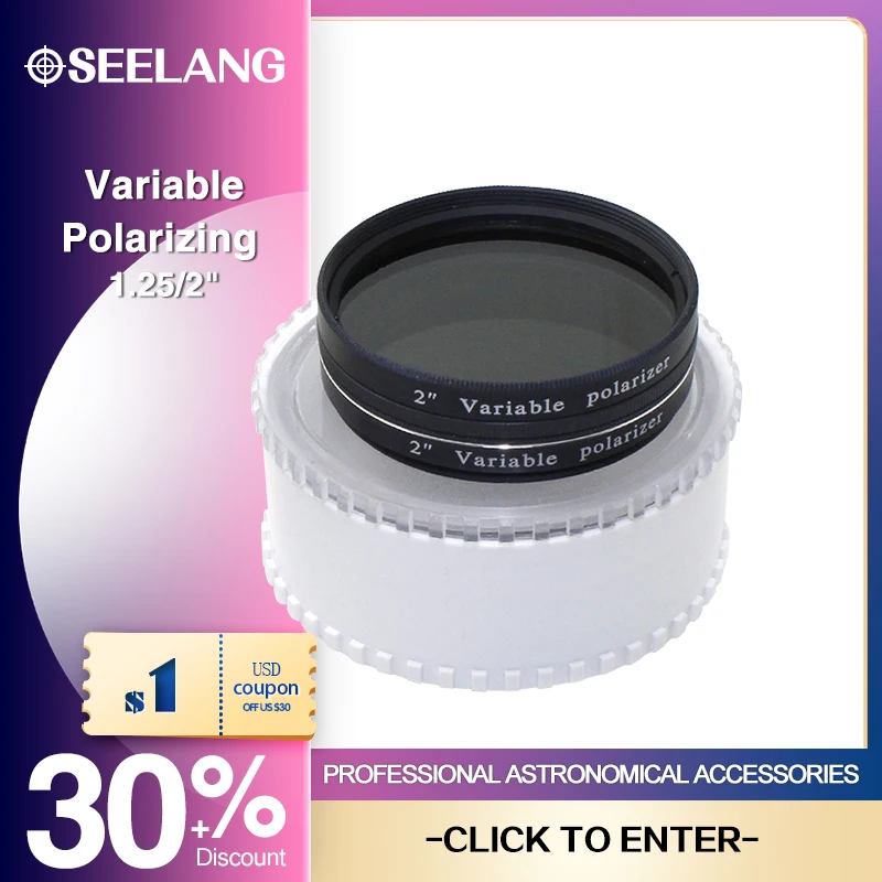 OSEELANG1252TelescopeVariablePolarizingFilterforTelescope125