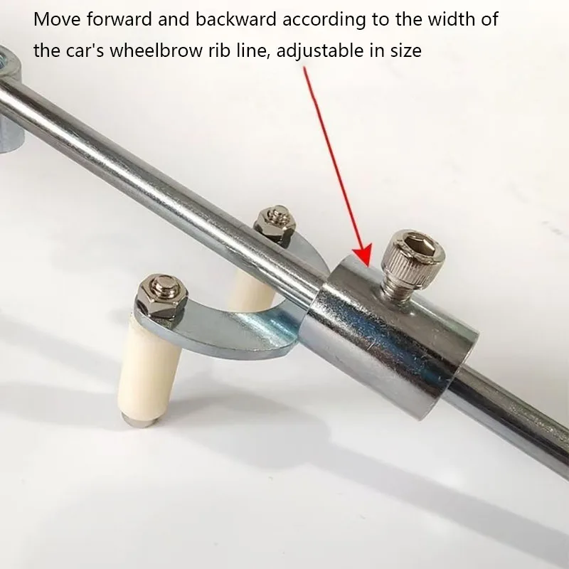 Dent Repair Kit Car Repair Tool Car Wheel Eyebrow Scriber Auto Sheet Metal Dent Repair Tool Data Recovery Wheel Eyebrow Rib Line Parallel Drawing Tool