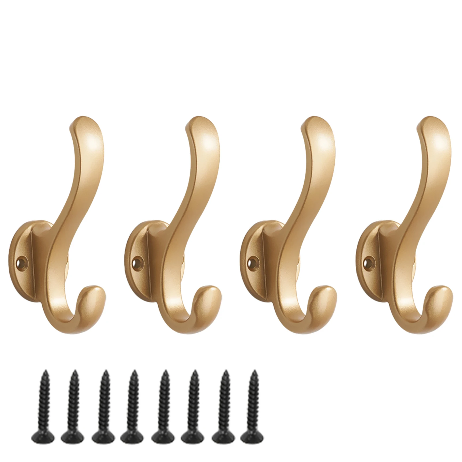 

4 шт. полотенце пространство алюминиевый прихожей сверхпрочная кухонная шляпа халат подвесная одежда Сумочка с винтовым креплением крючок для пальто в спальню