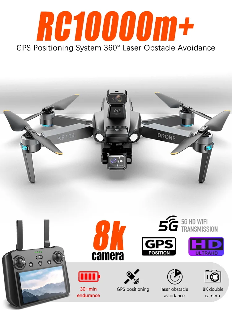 KF104-Max-Drone-with-Digital-Image-Transmission-System-And-5-5-inch ...