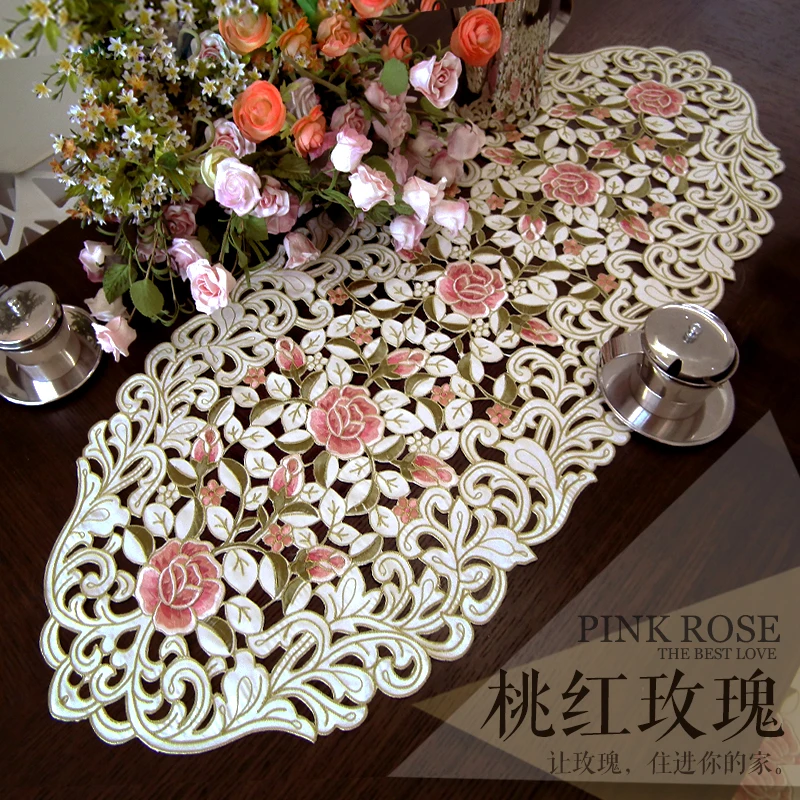 pink-rose-elegant-embroidery-table-runner-pastoral-fabric-tea-tablecloth-luxury-table-mat-table-cover-for-decoration