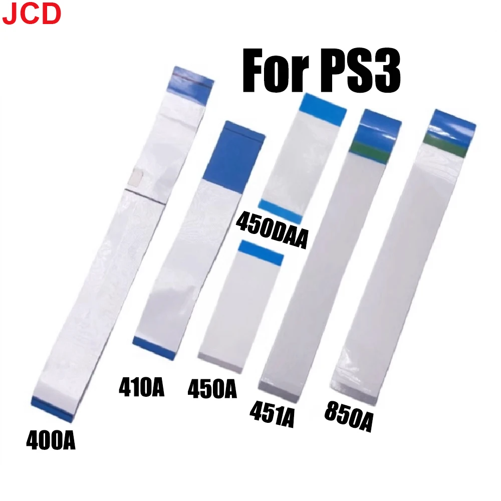 

JCD 1pcs For PS3 Host Light Head Flat Cable 400A 410A 450A 451A 850A 4000 Model Optical Head Flex Flat Ribbon Cable Repair Part