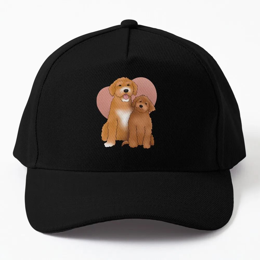 

Bailey and Rose with heart @baileyourlabradoodle Baseball Cap Snapback Cap Ball Cap cute Luxury Woman Hat Men's