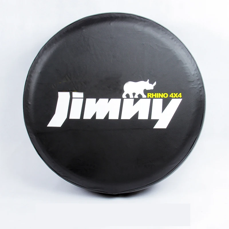 14" 15" inch 4WD 4x4 PVC Leather Spare tire cover For Suzuki Jimny Car Tires Cover Case Bag Waterproof Dust-proof accessories 2
