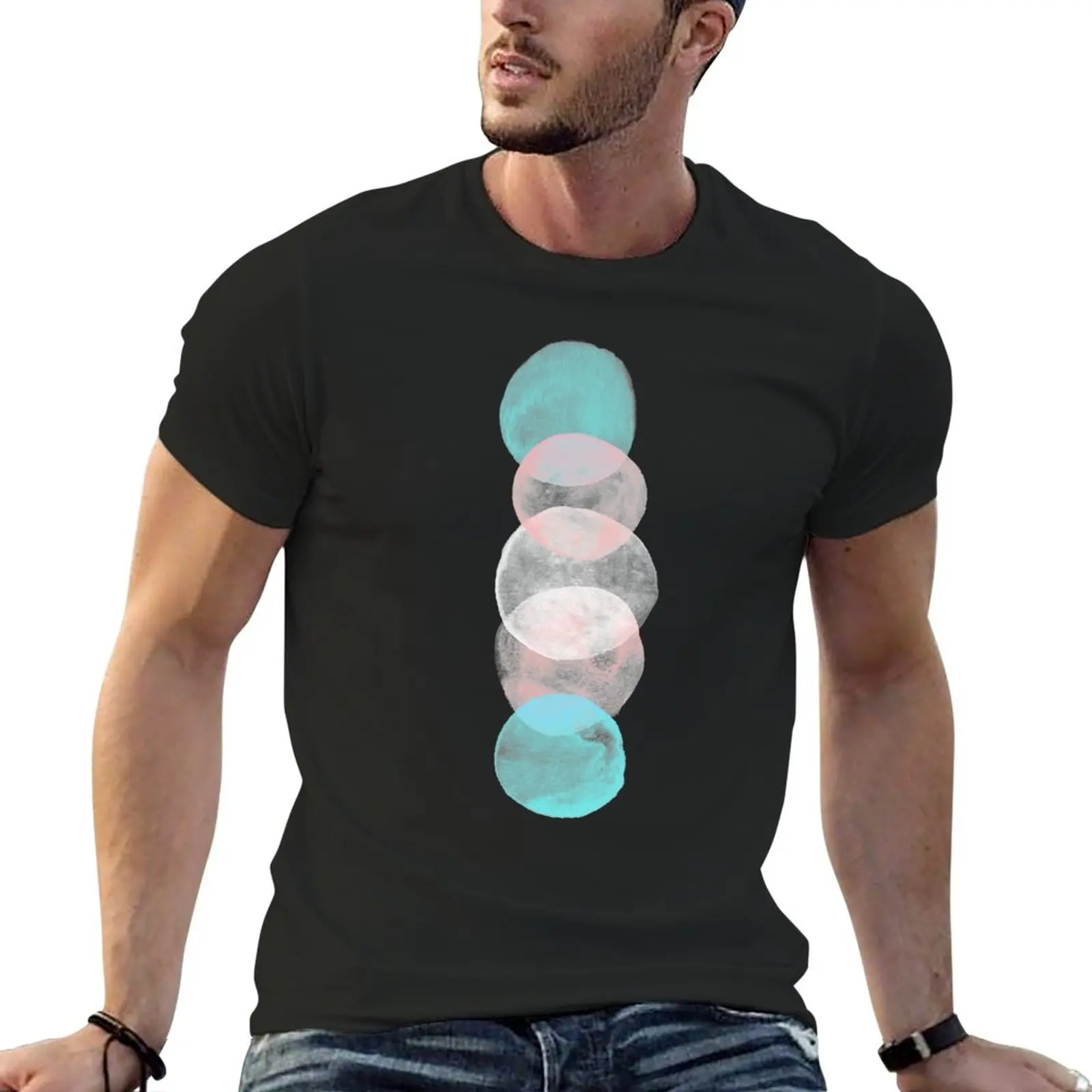 

trans pride bubbles T-Shirt new edition korean fashion oversized t shirts for men