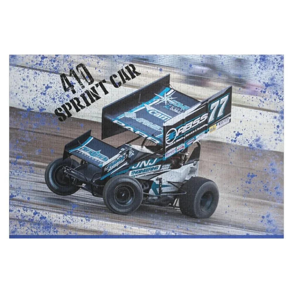 

Big 410 Sprint Car Jigsaw Puzzle Personalized Name Customized Kids Gift Custom Gifts Custom With Photo Puzzle