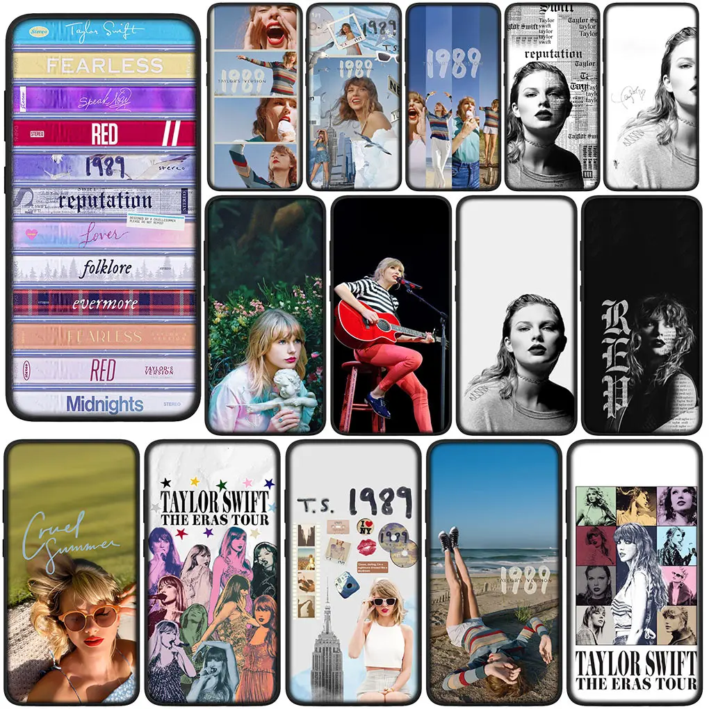 1998 T-Taylors Pop S-Swifts Custodia In Silicone Per Xiaomi Redmi Note 10 12 Pro Max 10A A10C 10X 10S 12C 8 T Cover Case