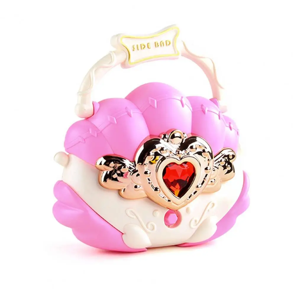 

Handbag Toy with Light Music Shell Handbag Piggy Bank Toy with Music Light Faux Pearl Chain Tote Purse Crossbody Bag Girls