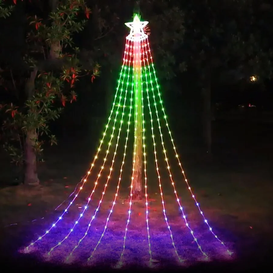 2023-new-smart-app-control-rgb-waterfall-light-outdoor-9x28m-christmas-fairy-string-lights-garland-for-party-garden-patio-decor