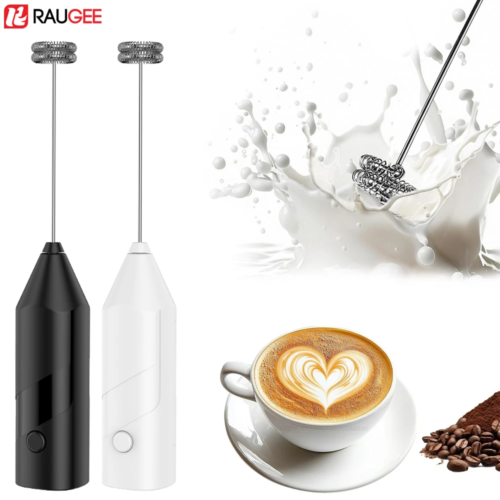 Wireless Electric Milk Frother and Foam Maker for Coffee, Lattes, Cappuccinos, Matcha, and More