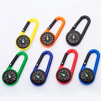 Mini Lightweight Portable Carabiner Compass 1