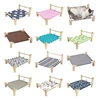 D0AD Elevated Cat Bed Replacement Fabric Breathable Print Pet Summer Bed Cushion Mat 3