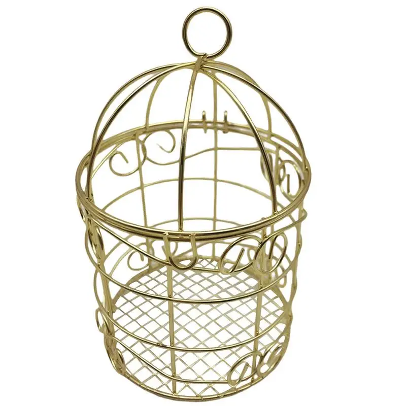 Bird Cage Candy Box Iron Candle Holder for Party Birdcage Wedding Candy Box Wedding Candy Box Home Table Centerpiece Party Decor