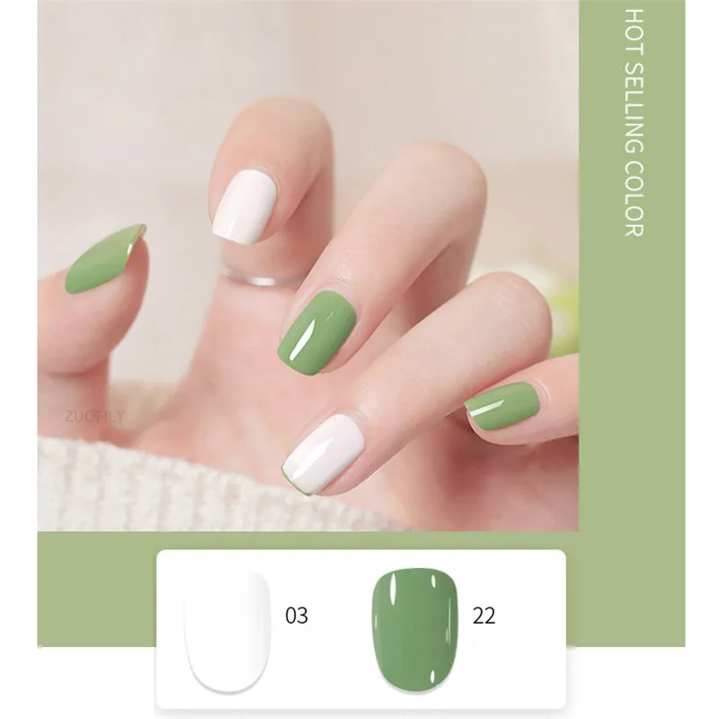 40 Colors Nail Polish No-bake Long Lasting Water-based Tearable Quick Dry Not Easy To Fade 10ml Semi-permanent Varnish Nail Art_voghion.com