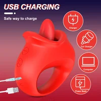 Zunge Lecken Saugen Vibrator Erwachsene Sex Spielzeug für Frauen Mund Vibratoren Anal Klitoris Nippel Vibration Stimulator Masturbation Werkzeug 3