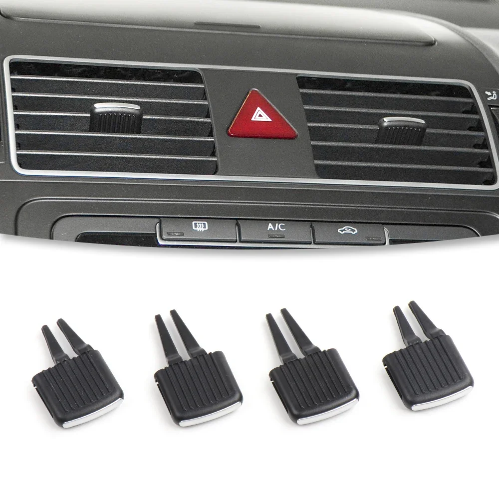 For VW Touran 05-15 Car Left/Right Front Air Conditioning AC Vent Grille Clip Adjustable Slider 1TD819703A-MZ 1TD819728A-MX