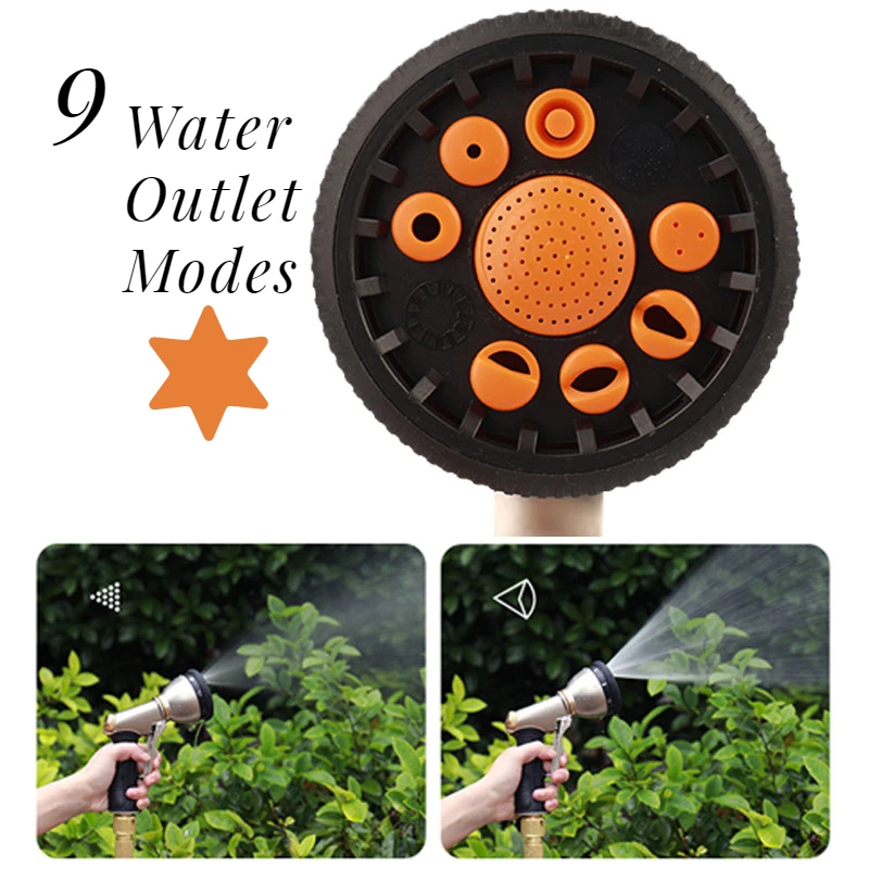 Garden Hose Expandable Magic Hose Expandable Water Hose Water Hose Plastic Hose Expandable Hose High Pressure Garden Water Hose 2.5-30 Meters Expandable Flexible Stripes Pipes for Garden Farm Irrigation Car Wash PVC Reel Gun