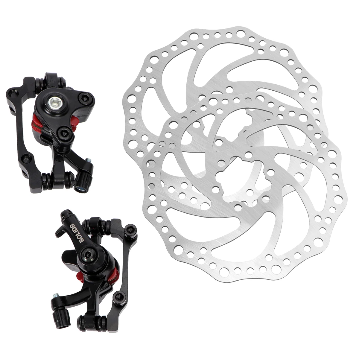 

Bicycles Bike Brake Discs Mechanical Bike Disc Brake Front Rear Disc Rotor Brake Kit for Mountain Bikes Road Bicycles