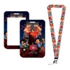 Cute Disney Wreck-It Ralph ID Badge Holder Lanyard Vanellope Cartoon Door Card Holders Neck Strap Girls Boys Keychain Gifts 6