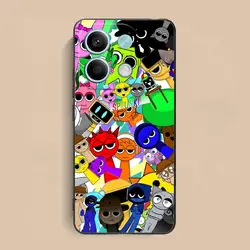 Luxury Colour Printing Phone Case | Fashionable & Stylish Design Cover - Redmi A5 4G (171mm) (Black1)