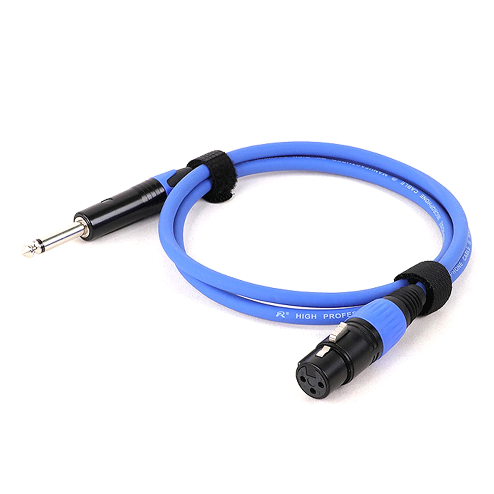 XLR Female/Male To 6.3MM Jack Mono Mic Cord For SHURE MV7 MV