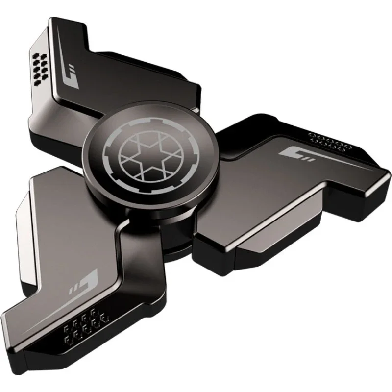 Fingertip Spinner Edc Office Decompression and Decompression Artifact Alloy Metal Finger Fingertip Spinner Adult Boy Toy