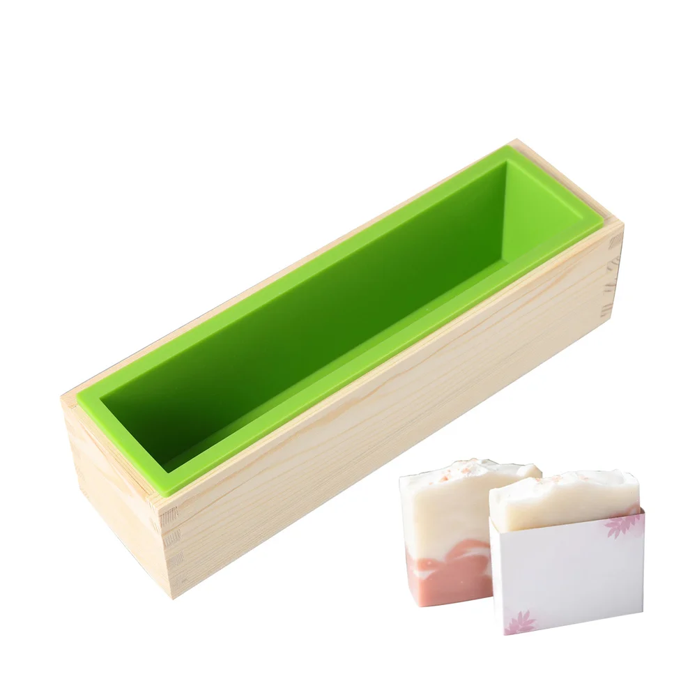 Boowan Nicole Silicone Soap Mold for Soap Making 800g Loaf Mould