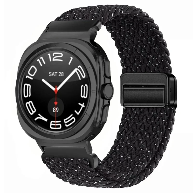 Nylon Braided Magnetic Bracelet Wristband