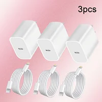 For iPhone Charger MFi Certified Super Fast Charging iPad Charger USB C Wall Charger Fast Charging 4FT Cable 4-PCS - Image 6
