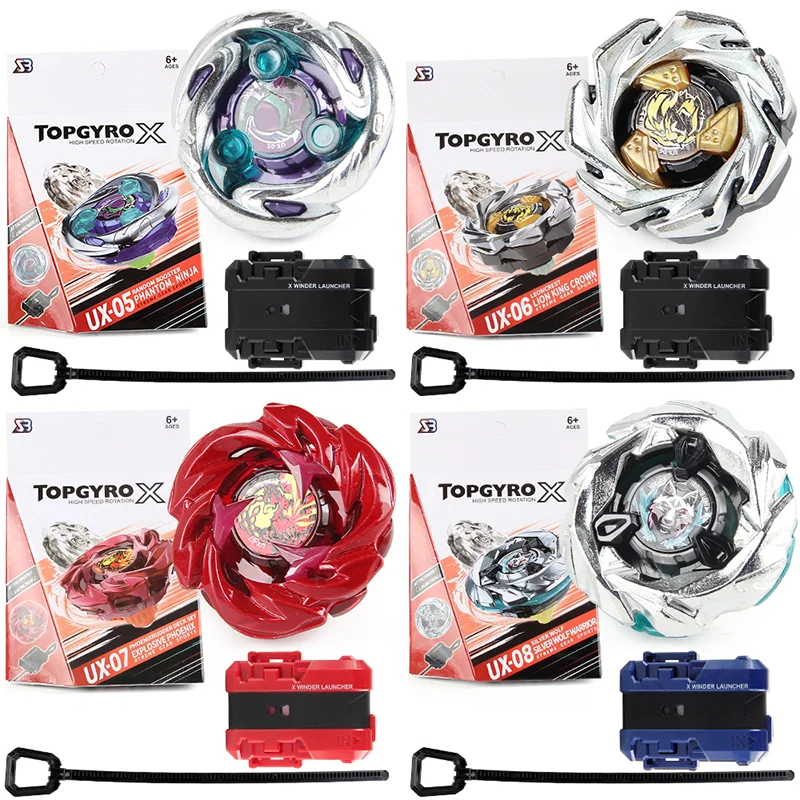 Gyroscope UX05 UX06 UX07 UX08 Series ToysBX001 BX Gyro Series BX Mango Launcher Battle Gyro