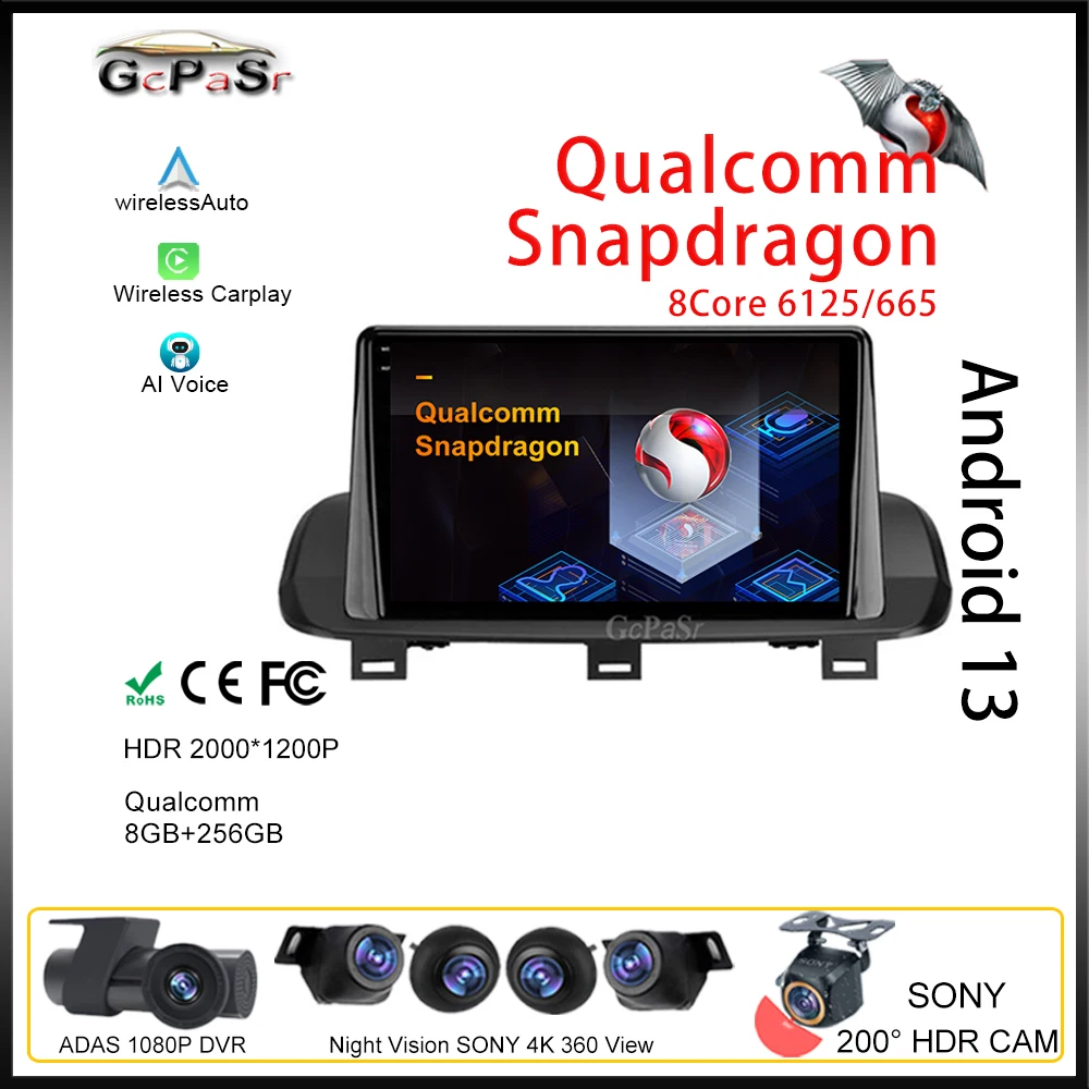 

Android For Nissan X-Trail Xtrail X-trail 4 T33 2021 Rogue 3 III 2020 - 2021 Monitor GPS Carpaly Car Radio Multimedia Stereo