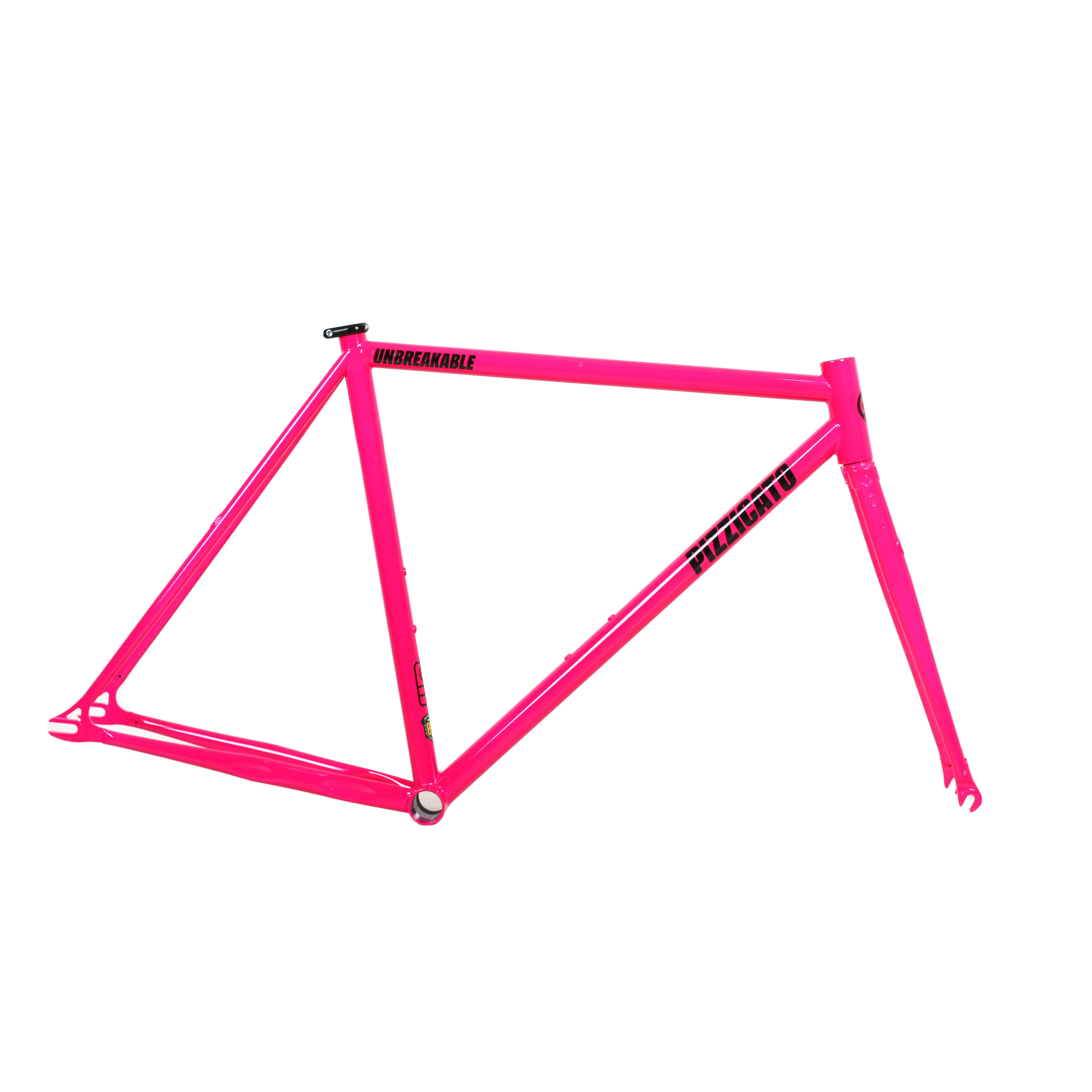 PIZZUnbreakableU1FramesetU1PinkFixedGearBicycleFrameset.jpg