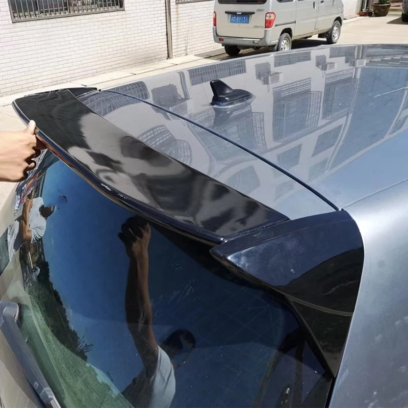 Per Golf 6 Mk6 Versione Standard Car Black Top Wing Roof Spoiler Materiale Abs 2010-2012 (Non Per Gti/R)