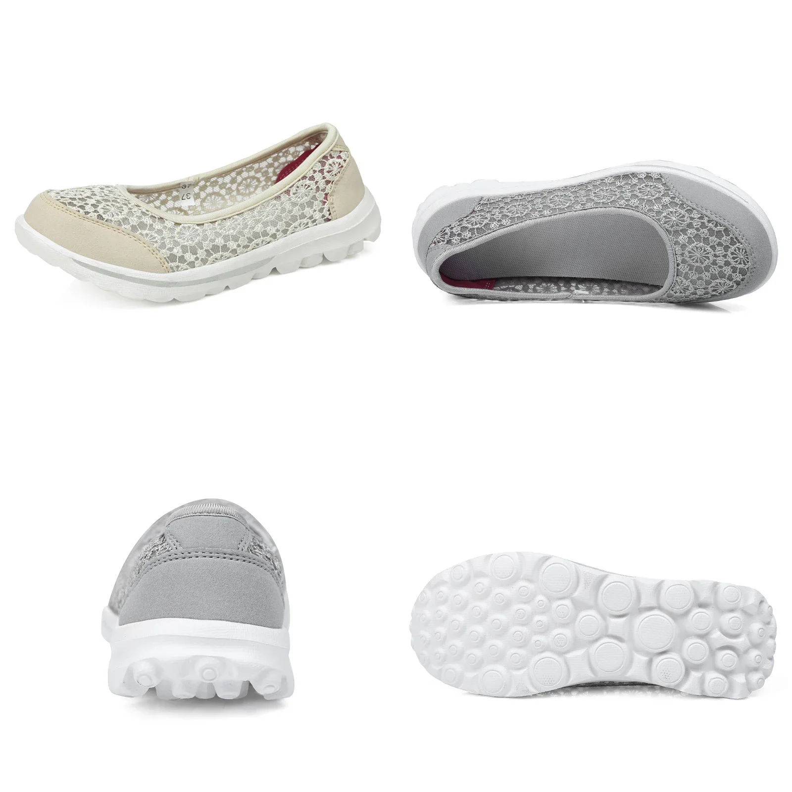 Women shoes Women sneakers Women flats Casual shoes Flat shoes women hollow lace summer slip on loafers breathable shallow boat shoes ladies casual fashion black sneakers flats