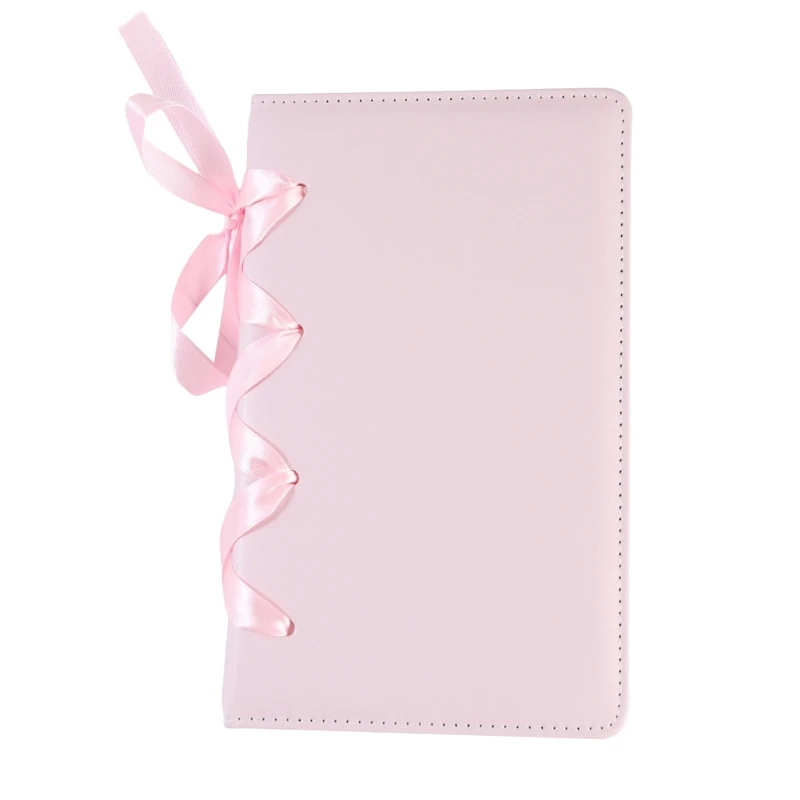 3 Inch Kpop Photocard Holder PU Leather Photocard Album with 25 Inner Pages A 6 Binder Album Bows Small Photo H8WD