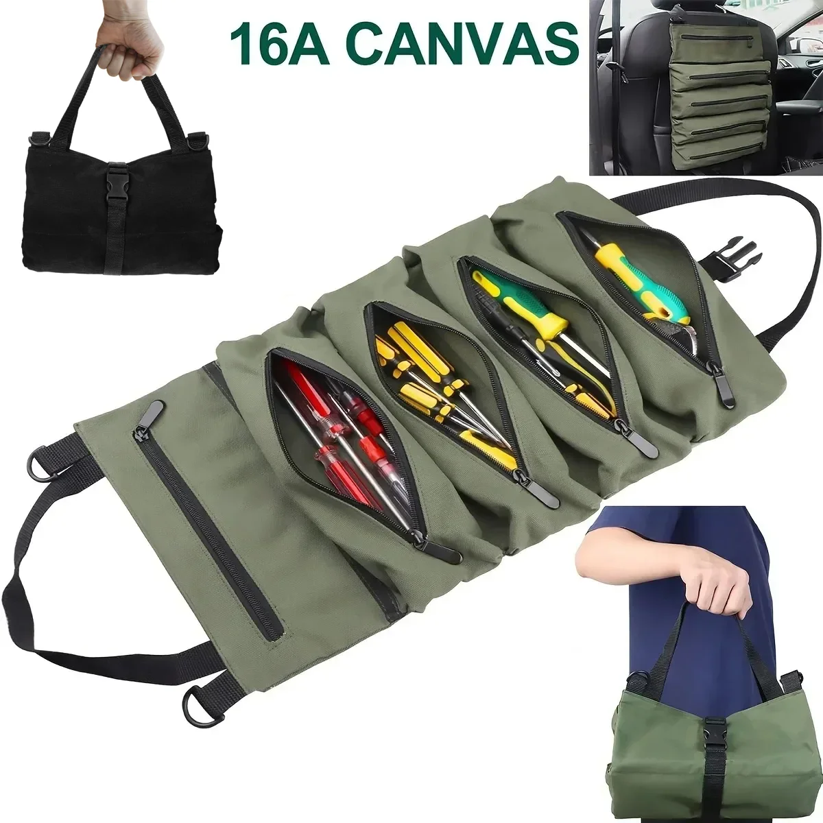 Bolsa Para Herramientas Bolsa De Herramientas Enrollable